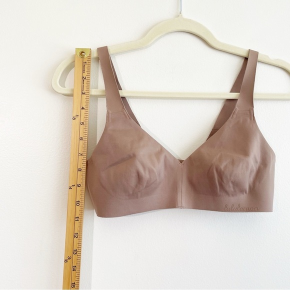 Lululemon Like Nothing Bra nude tan cream wireless t shirt soft bralette lounge - Picture 8 of 12